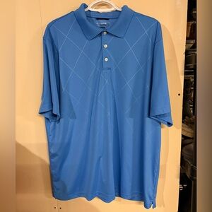 Chaps Men's Polo Shirt in Vibrant Blue Golf